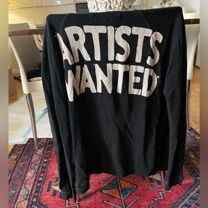 Freecity Black 'Artists Wanted' Sweatshirt